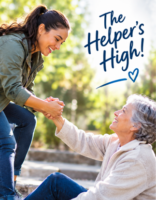 A person helping another person, illustrating kindness, compassion, and the emotional benefits of helping others.